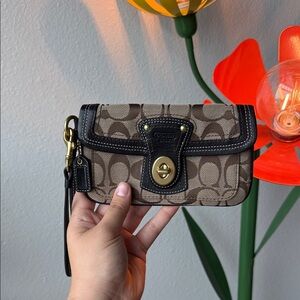 Coach Legacy 65th Anniversary Turnlock Wristlet